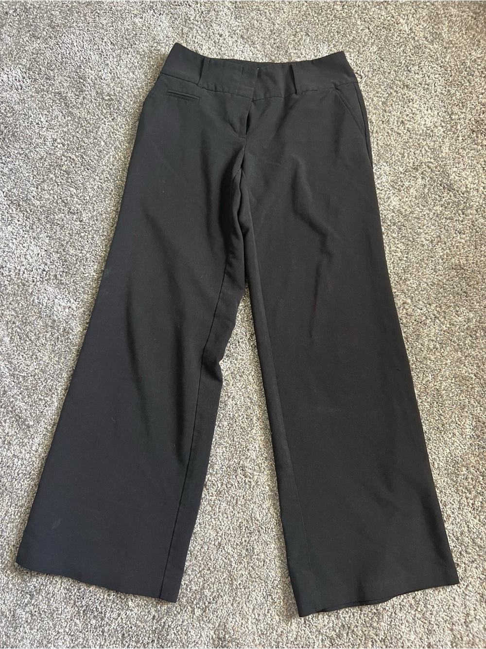 Cato Black Dress Pants - Wide Leg